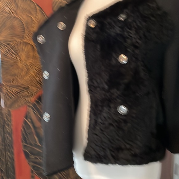 Sheared Persian lamb jacket,Small size ,fits 36 bust, length 21. 3/4 sleeves - Picture 5 of 9
